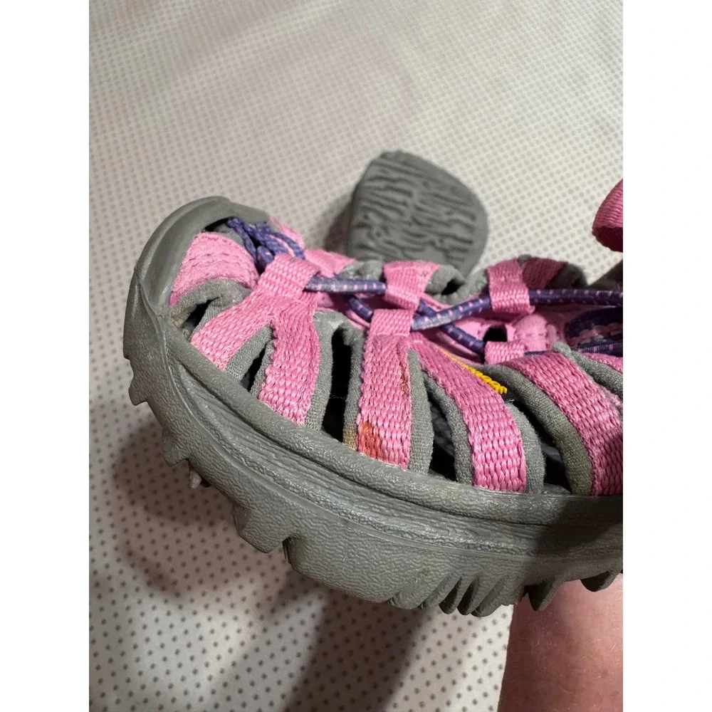 Keen Newport H2 Kids Waterproof Sandals Pink Purple Sport Shoes Size 10 Toddler